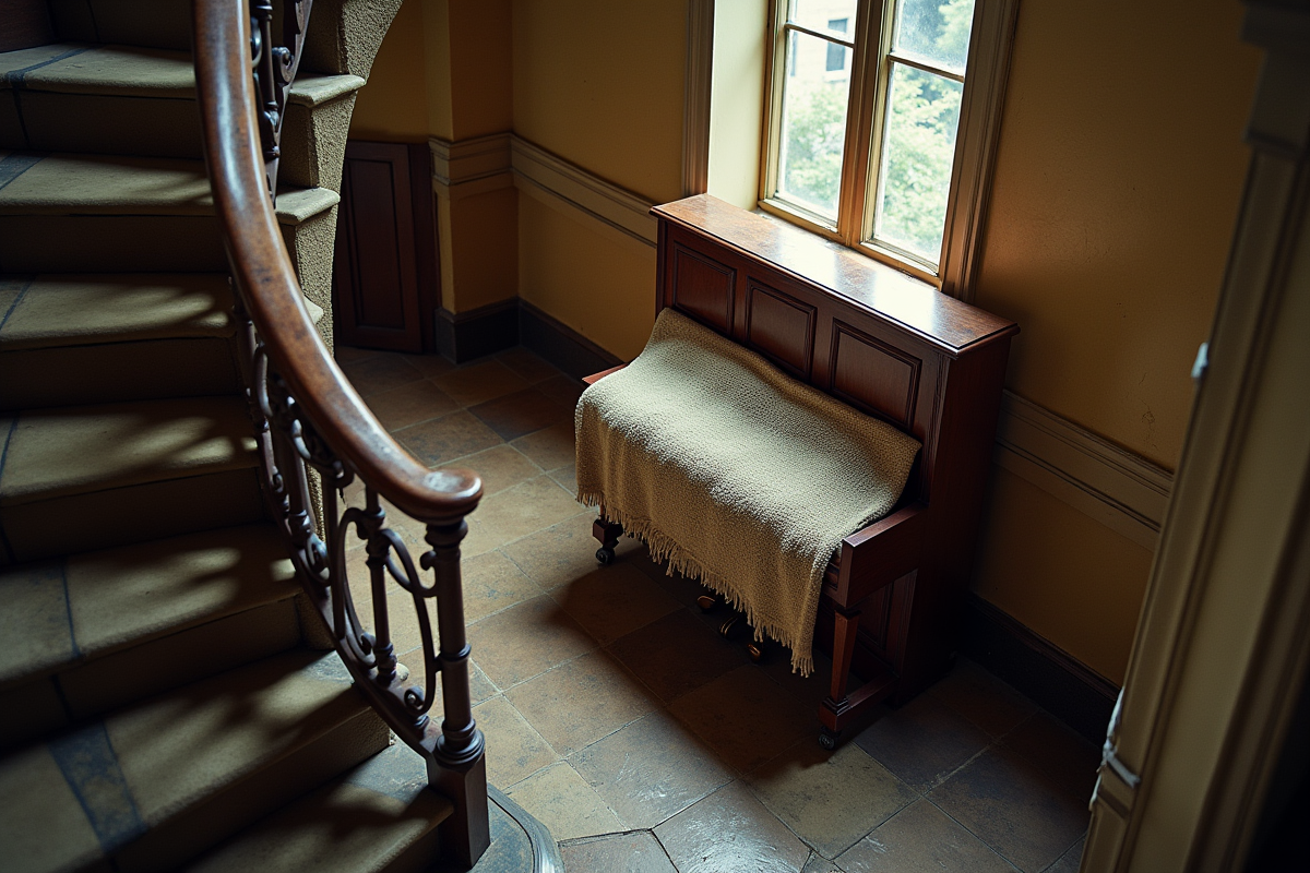 piano escalier