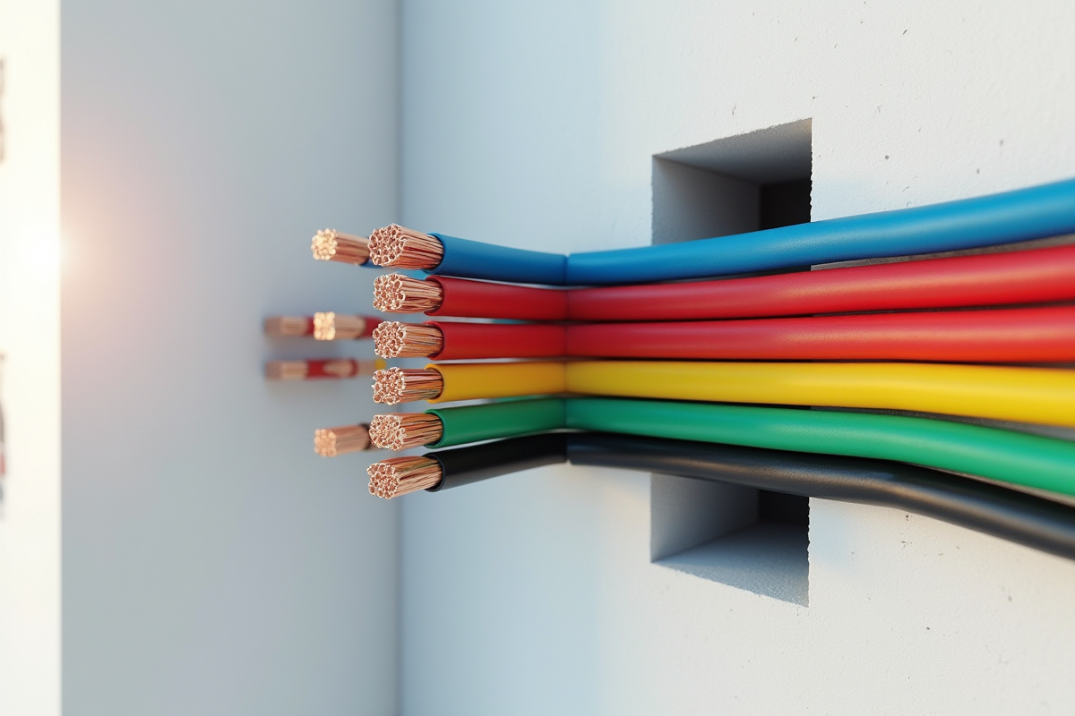 fils électriques
