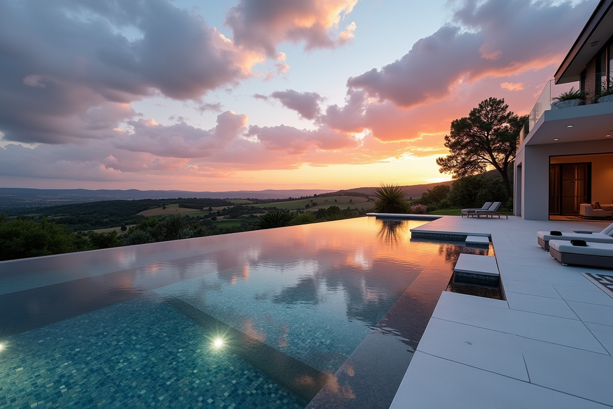 piscine couleur