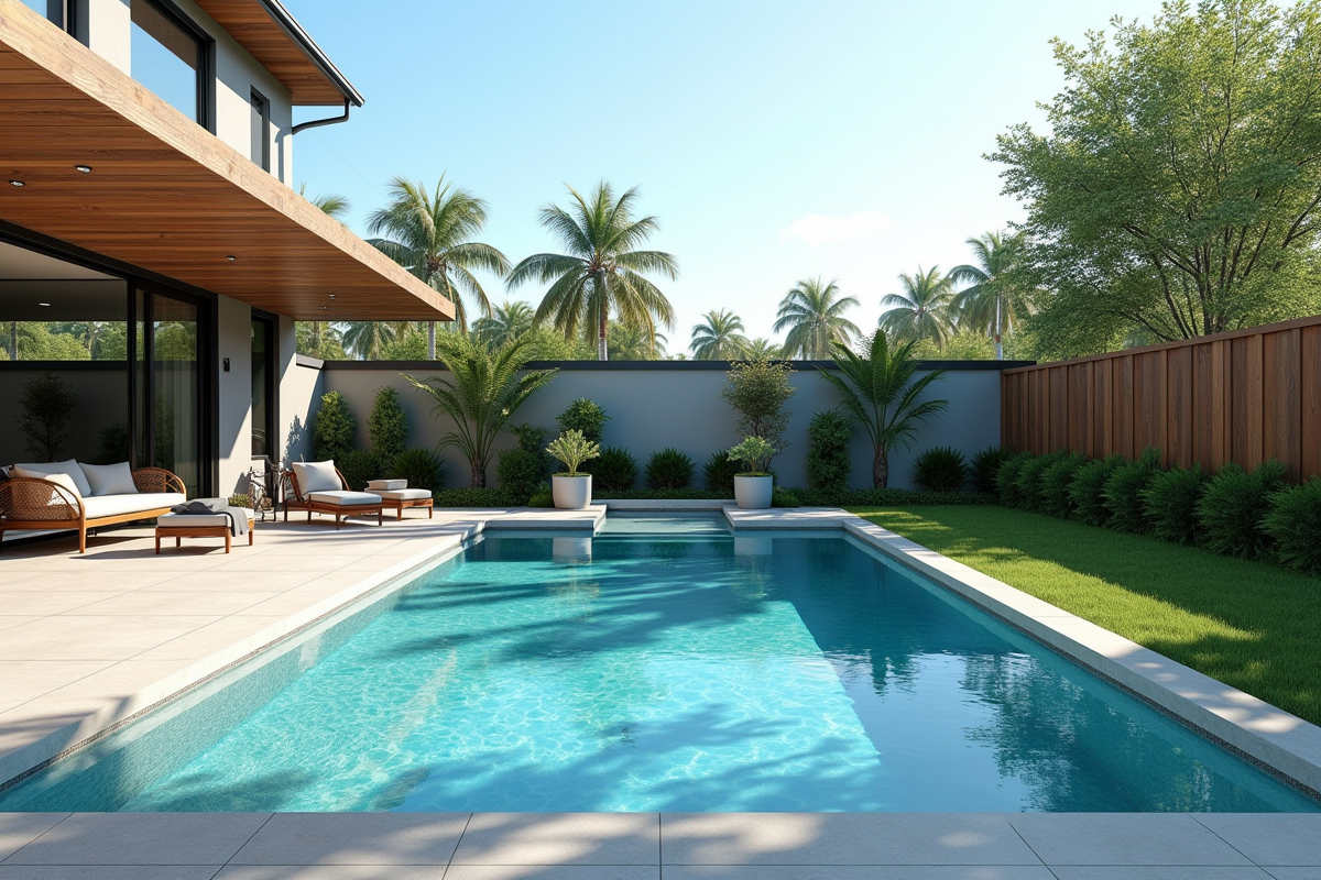 piscine clôture